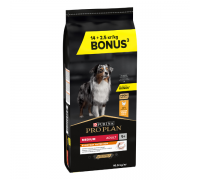 Purina Pro Plan Medium Adult OptiBalance con pollo e riso da kg 14 + kg 2,5 (€ 2,72 / kg)